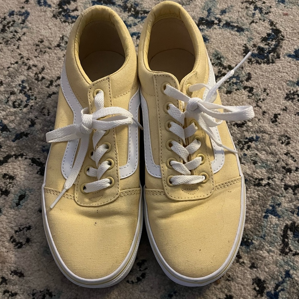Pale Yellow Vans